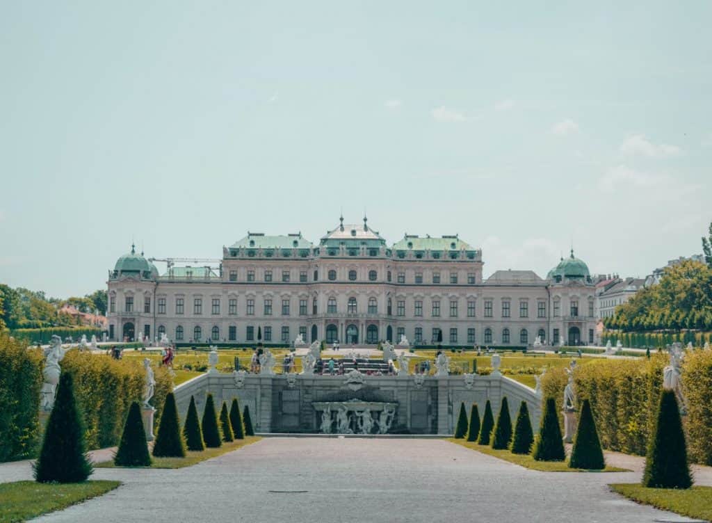 Belvedere castle, Vienna, Austria