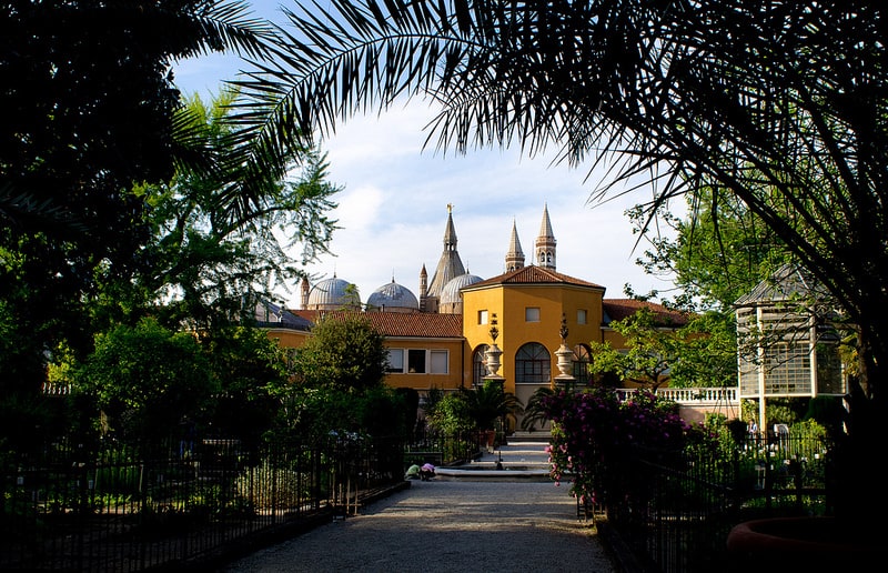Botanical Gardens in Padua, Italy