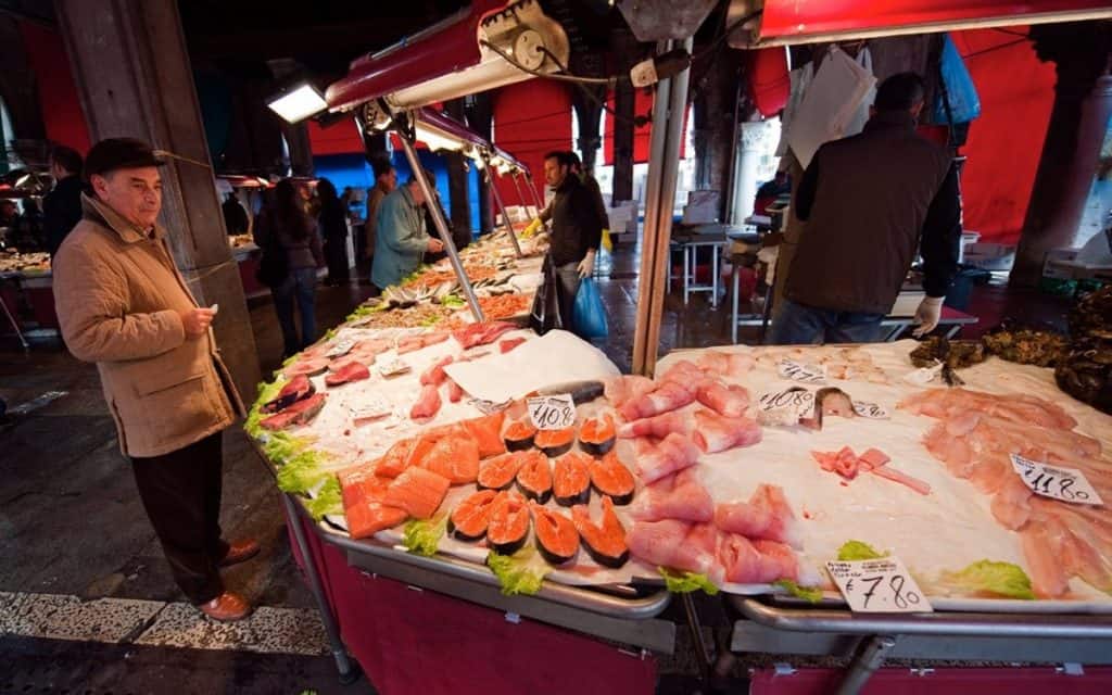 Rialto Fish Market, Venice