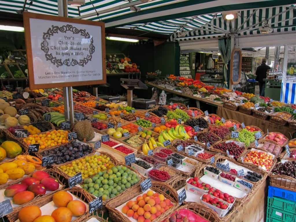 The Viktualienmarkt, Munich
