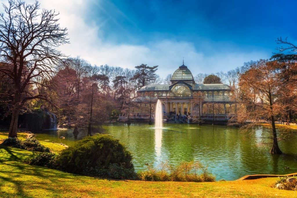 El Retiro Park, Madrid, Spain
