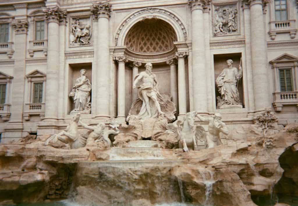 The Trevi Fountain, Rome, Italy